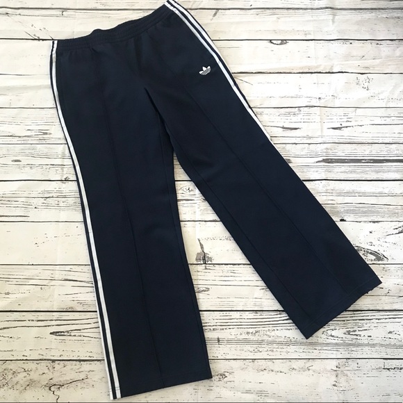 Adidas Originals navy blue warm up track pants Adidas Originals navy blue warm up track pants